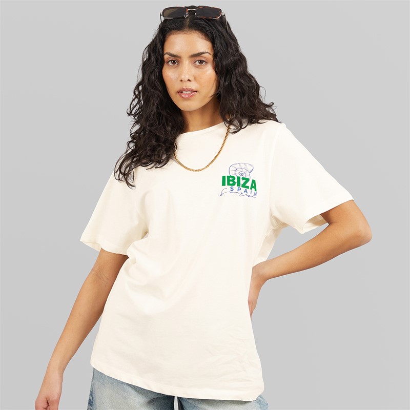 Weekend Vibes Womens Ibiza T-Shirt Sugar Swizzle