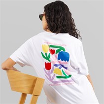 Weekend Vibes Womens Bloomer T-Shirt Optic White