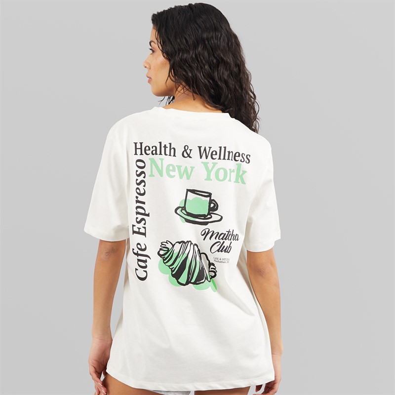 Weekend Vibes Womens Matcha T-Shirt Sugar Swizzle