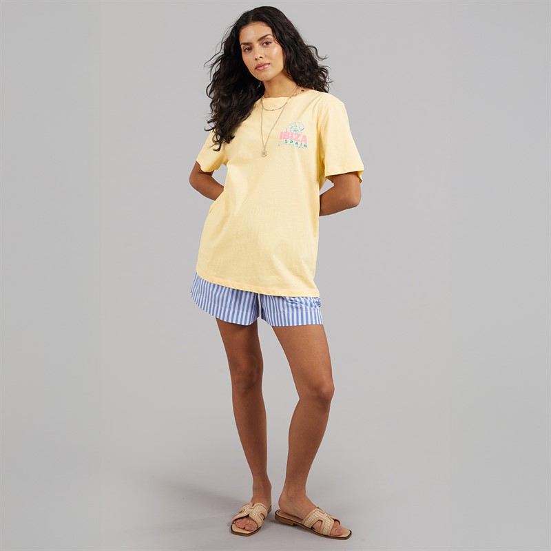 Weekend Vibes Womens Biza T-Shirt Anise Flower