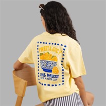 Weekend Vibes Womens Bergamont T-Shirt Anise Flower Yellow