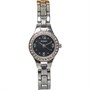 SEKONDA Womens Crystal Bezel Watch Black