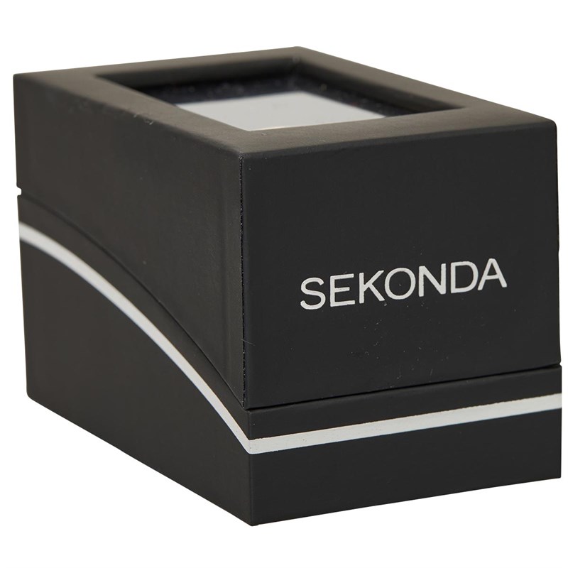 SEKONDA Mens Dial And Stainless Steel Bracelet Watch Silver