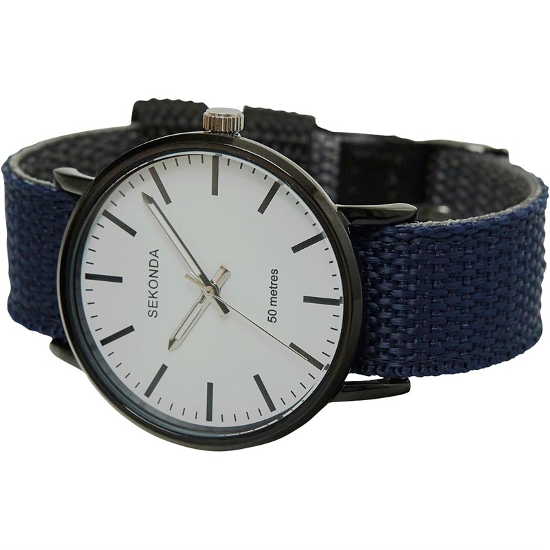 Midnight blue watch outlet sekonda