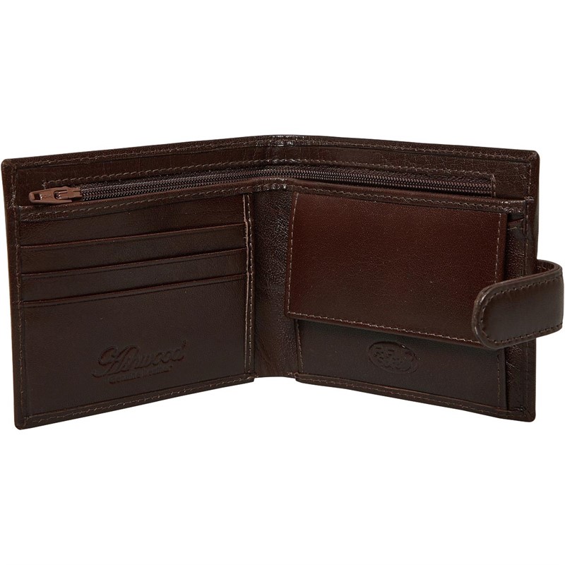 Buy Ashwood Mens Wallet And Keyring Set Brown