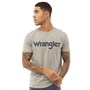 Wrangler Męskie T-Shirt Szary