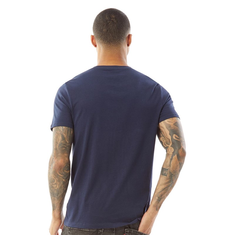 Wrangler Mens Americana T-Shirt Navy