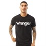 Wrangler T-Shirts Logo Homme Noir