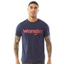 Wrangler Mens Logo T-Shirt Navy