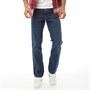 Wrangler Mens Texas Straight Fit Jeans Blue Blast