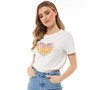 Wrangler Womens Graphic T-Shirt Off White