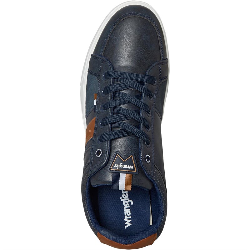 Wrangler Mens Yuri Trainers Navy