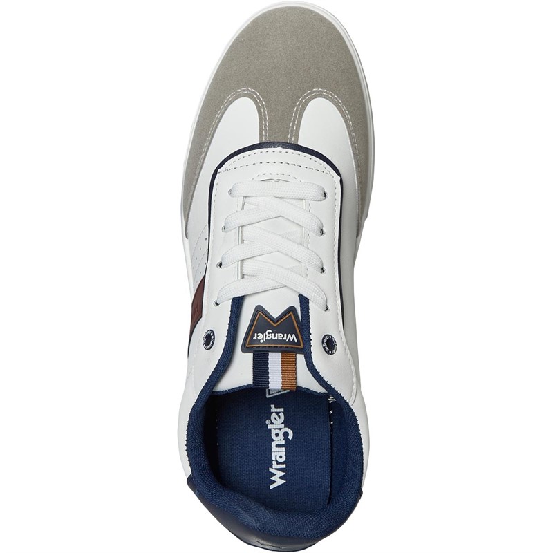Wrangler Mens Ernest Trainers White