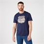 Wrangler T-Shirts Americana Homme Bleu Marine