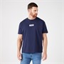 Wrangler T-Shirts Small Box Homme Bleu Marine