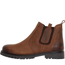 Wrangler Mens Yuma Chelsea Boots Chestnut