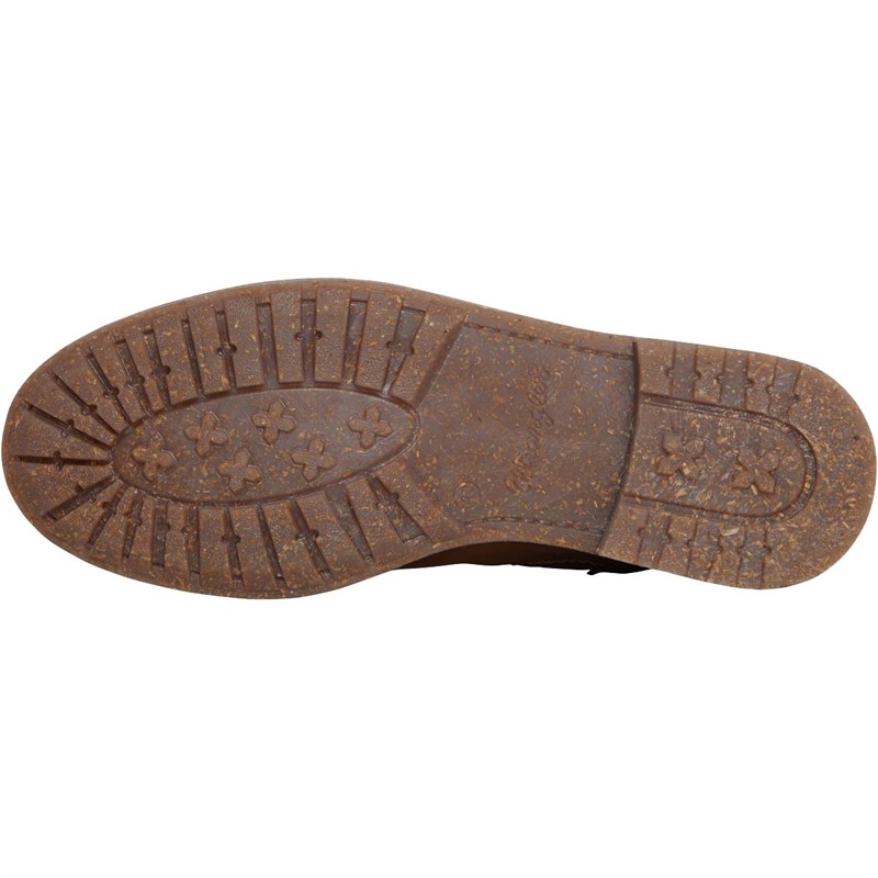 Wrangler Mens Hill Chelsea Boots Chestnut