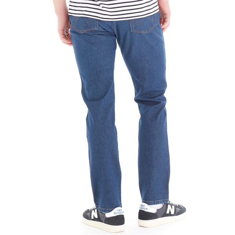 Mens wrangler jeans with best sale elastic waist