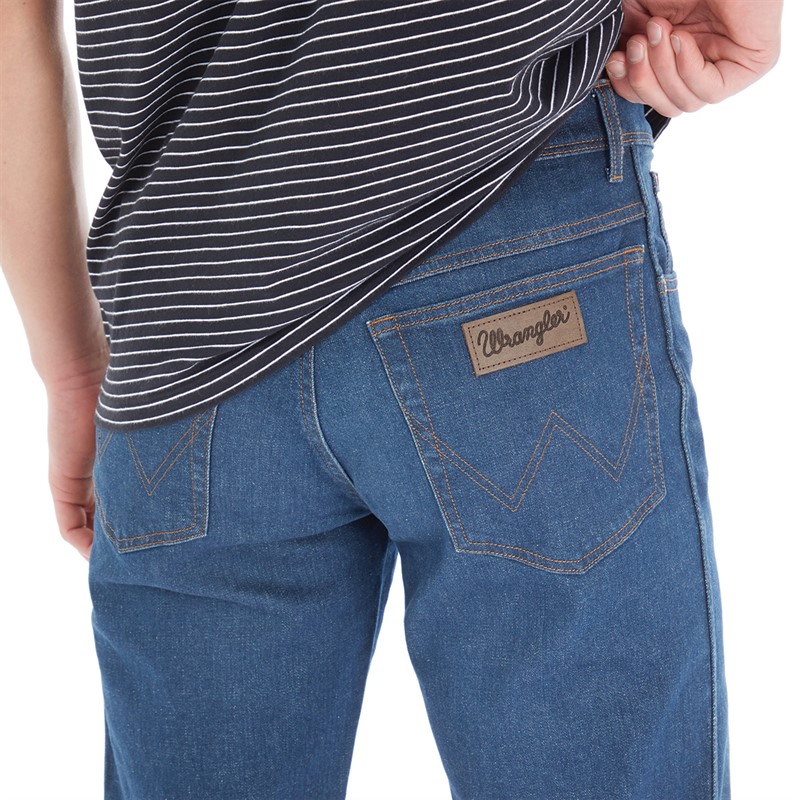 Wrangler Jean Droit Texas Homme Bleu