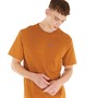 Wrangler Mens Graphic T-Shirt Leather Brown