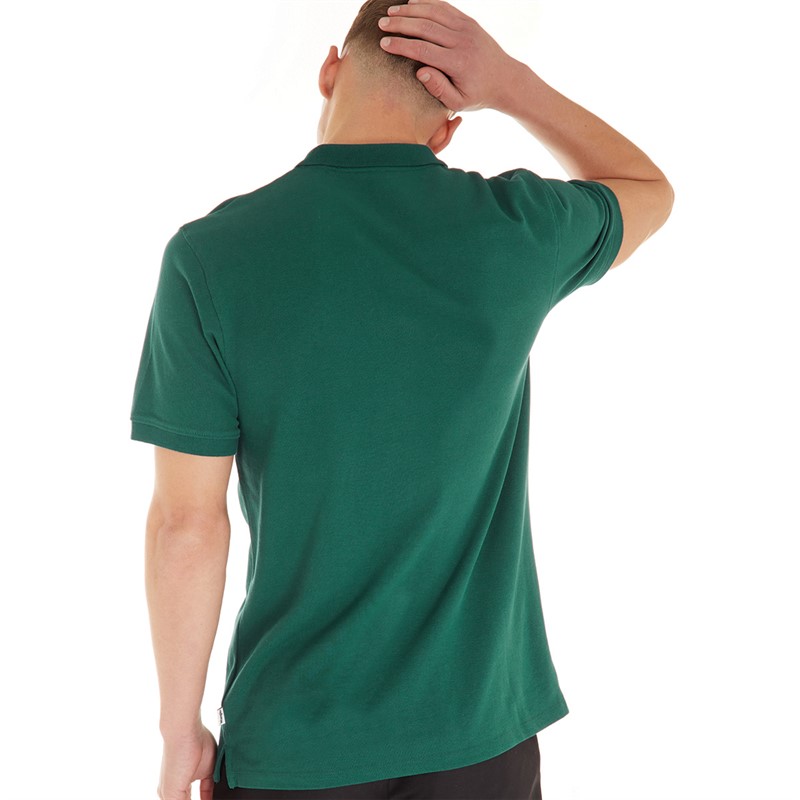Wrangler Mens Polo Shirt Dark Matcha