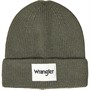 Wrangler Mens Rib Beanie Dusty Olive