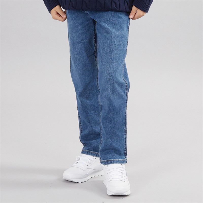 Wrangler Boys Greensboro Regular Straight Jeans Wranch Wash