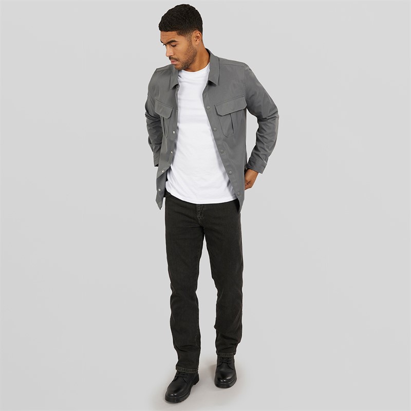 Wrangler Mens Texas Authentic Straight Jeans Ash