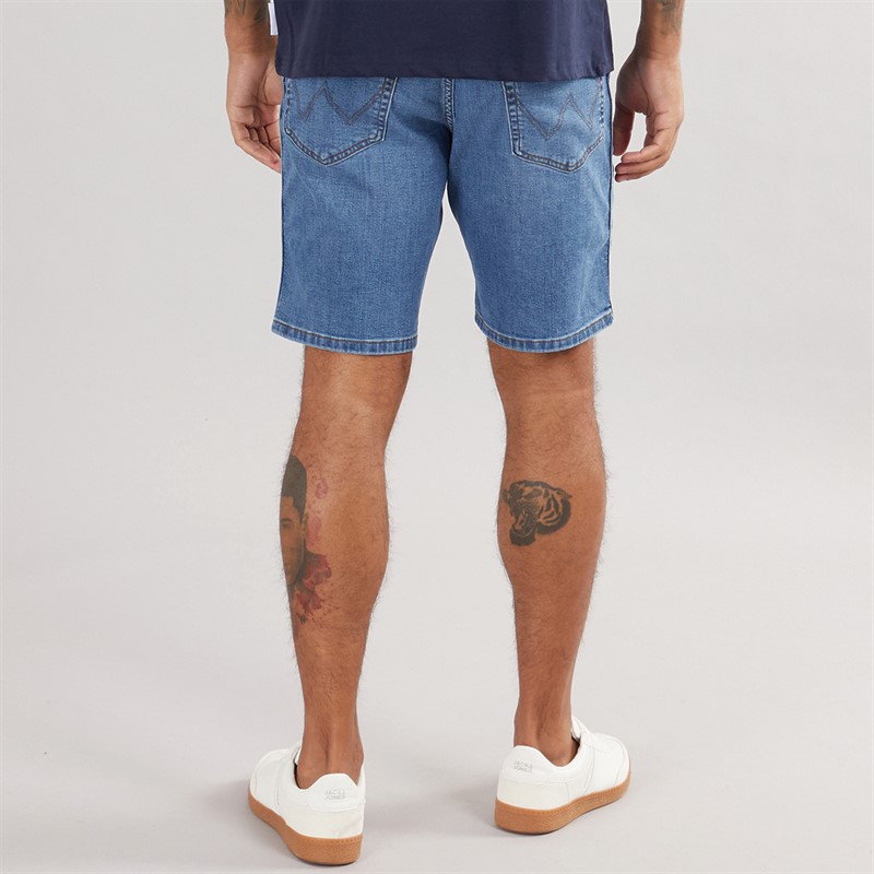 Wrangler Mens Texas Shorts Lagoon