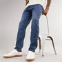 Wrangler Mens Greensboro Regular Straight Fit Jeans Fog