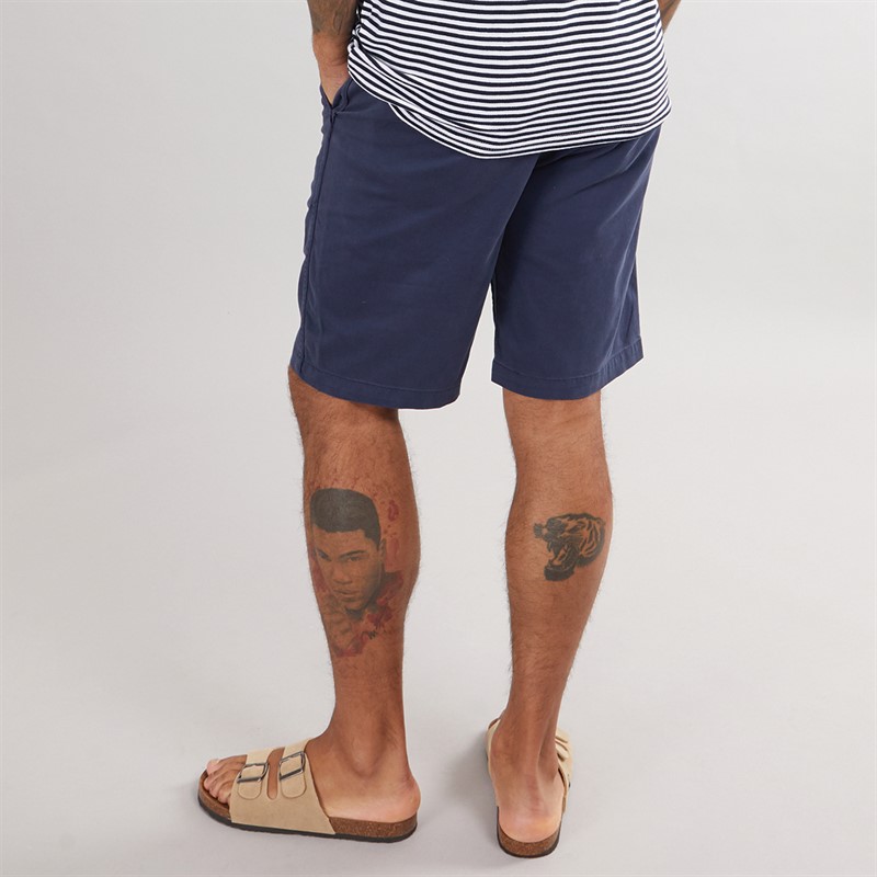 Wrangler Mens Chino Shorts Navy