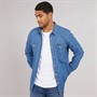 Wrangler Mens Western Shirt Mid Stone