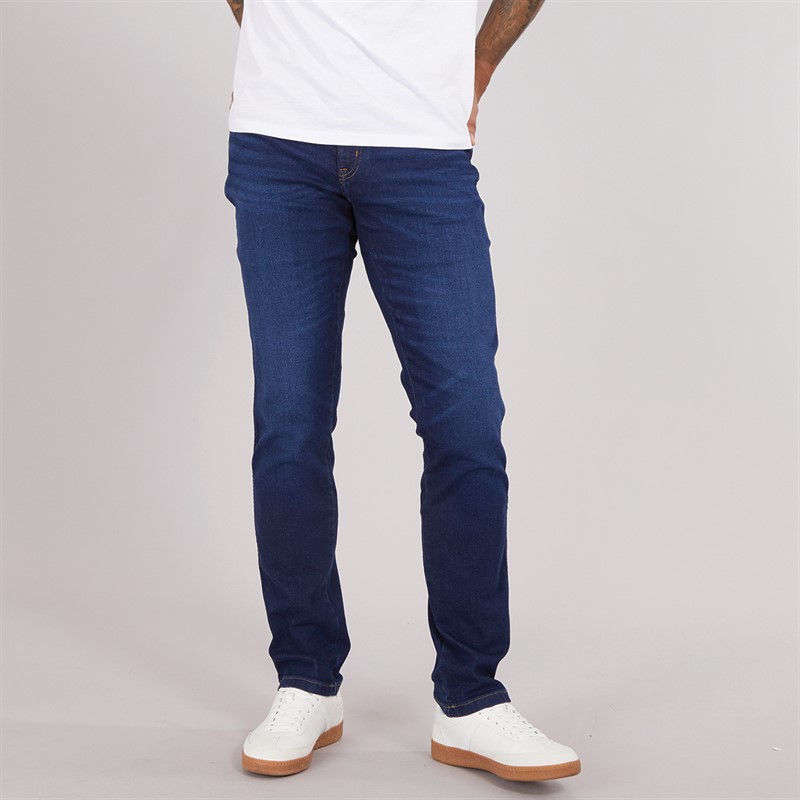 Wrangler Mens Texas Authentic Slim Jeans Night Shade