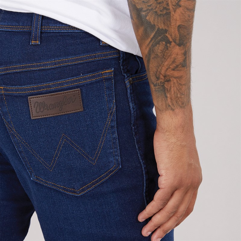 Wrangler Mens Texas Authentic Slim Jeans Night Shade