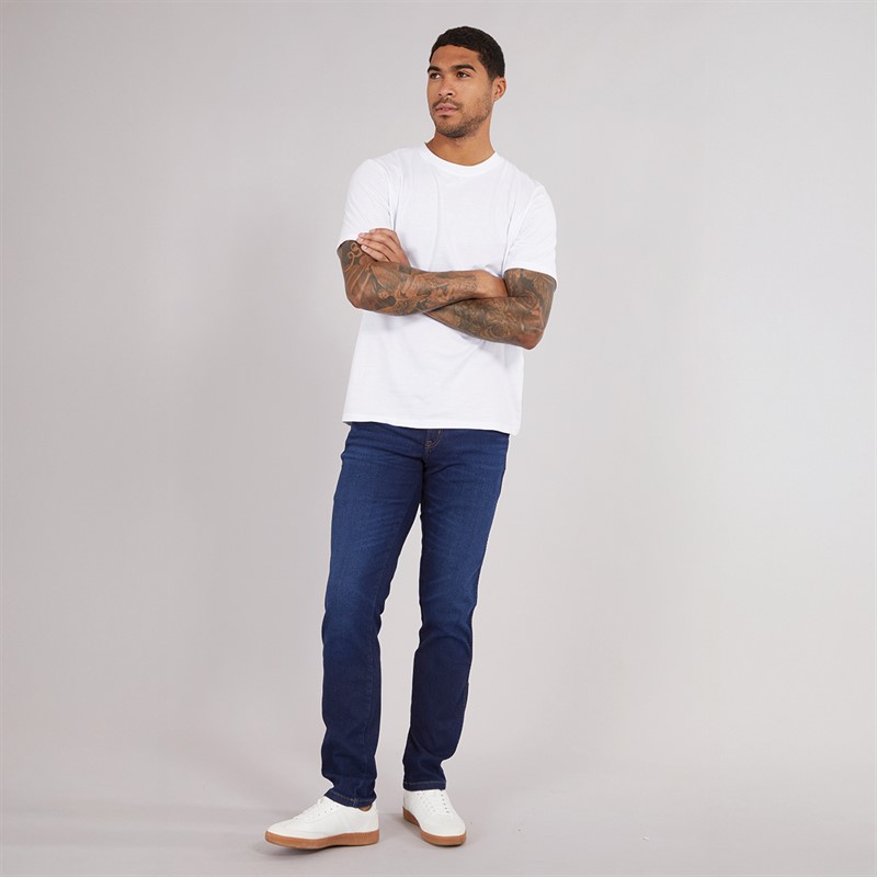 Wrangler Mens Texas Authentic Slim Jeans Night Shade