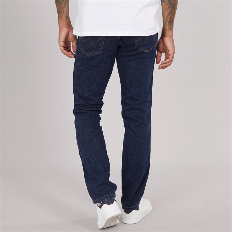 Wrangler Mens Texas Authentic Slim Jeans Cross Game