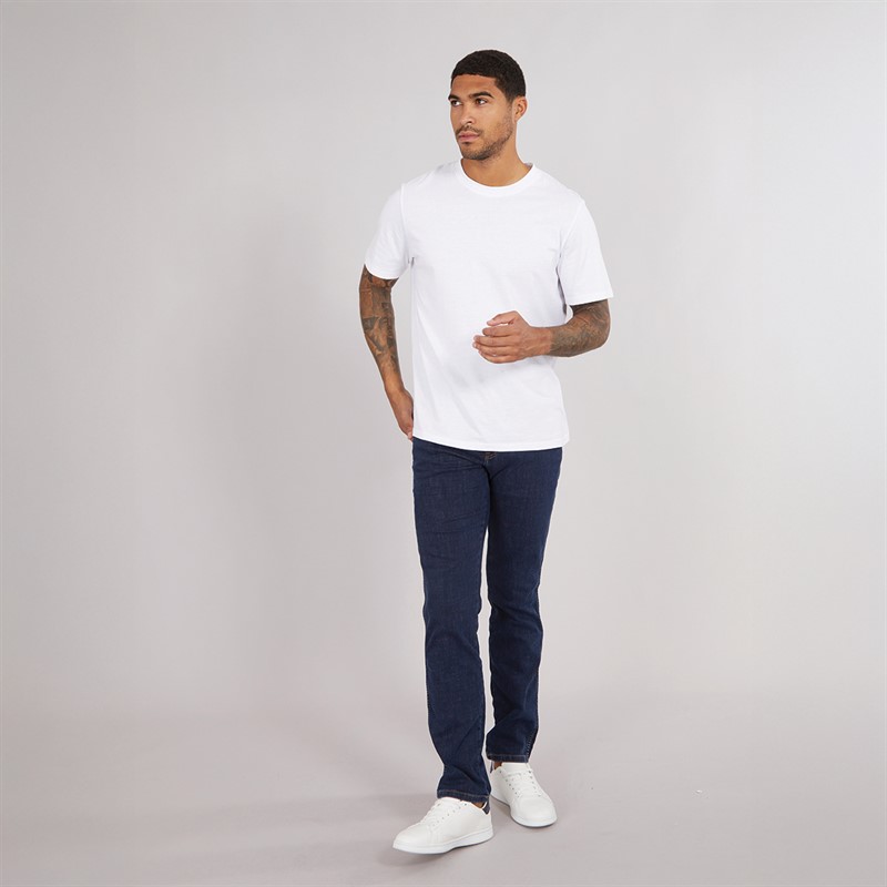 Wrangler Mens Texas Authentic Slim Jeans Cross Game