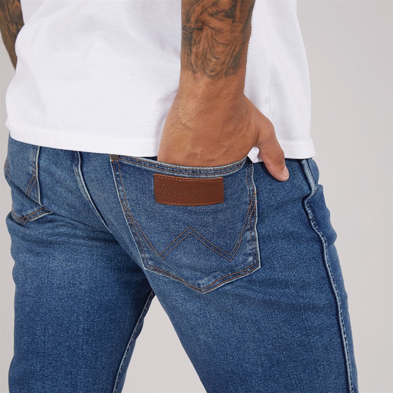 Wrangler Mens Horizon Regular Bootcut Jeans Old Habits