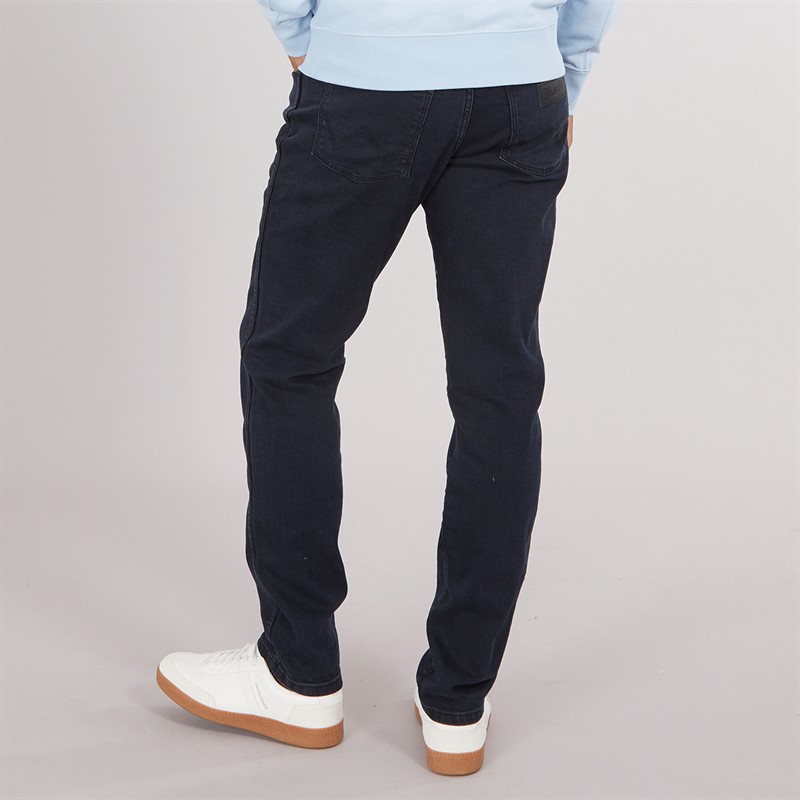 Wrangler Mens Larston Slim Tapered Jeans Cloudy Skies