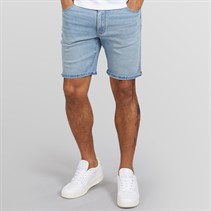 Wrangler Mens Texas Denim Shorts Aged Blue
