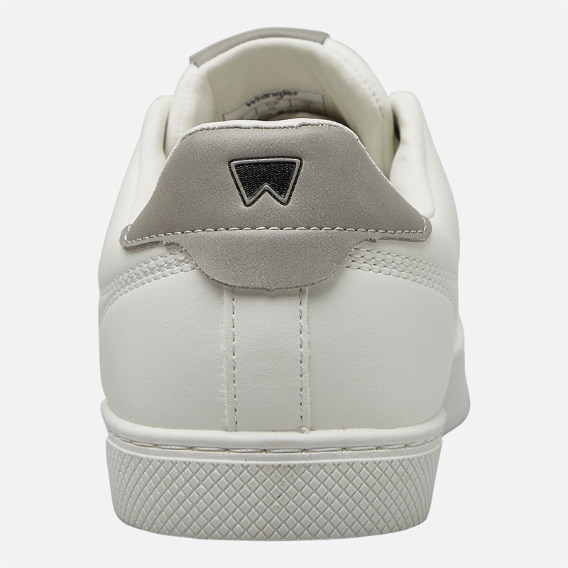 Wrangler Mens Bennet Trainers Bright White