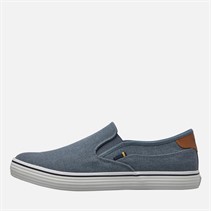 Wrangler Mens Calypso Slip On Trainers Dark Denim