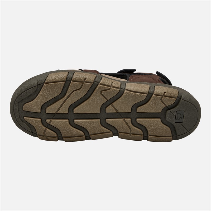 Wrangler Mens Buster Sandals Coffee Bean