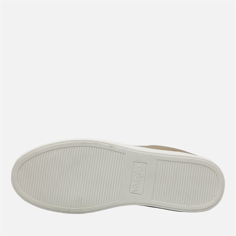 Wrangler Mens Bennet Trainers Simply Taupe