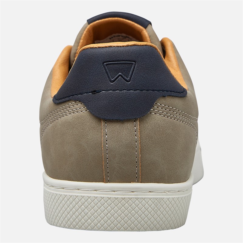 Wrangler Mens Bennet Trainers Simply Taupe
