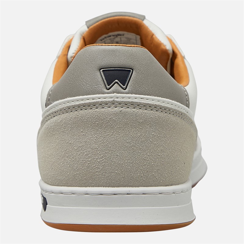 Wrangler Mens Butch Trainers Bright White