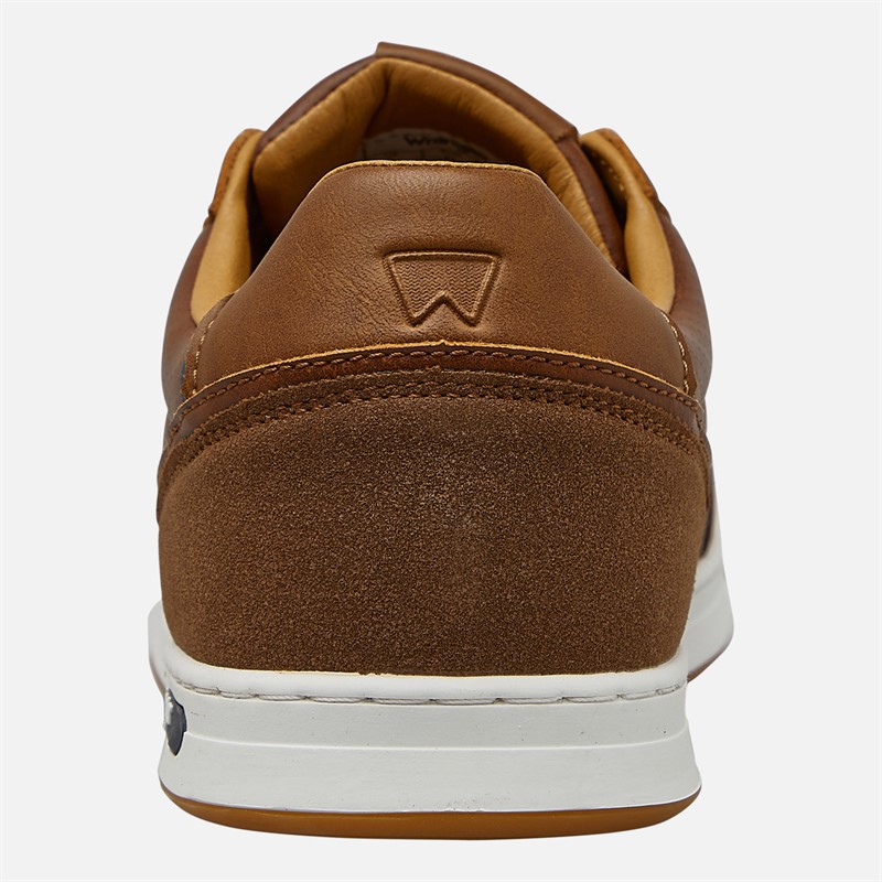 Wrangler Mens Butch Trainers Tortoise Shell