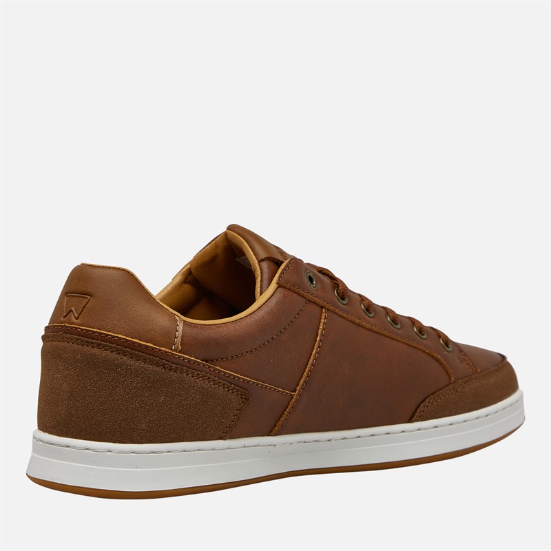 Wrangler Mens Butch Trainers Tortoise Shell