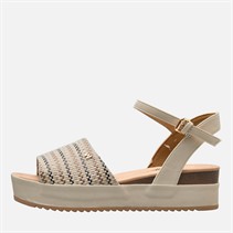 Wrangler Womens Norma Chunky Ankle Strap Sandals Birch