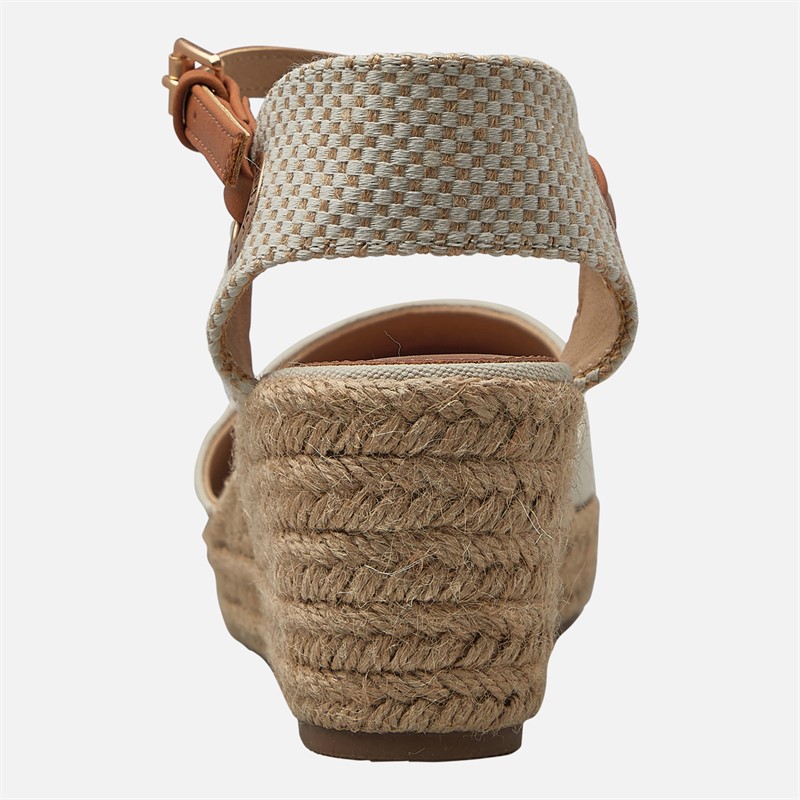 Wrangler Womens Bella Ankle Strap Wedge Sandals Birch